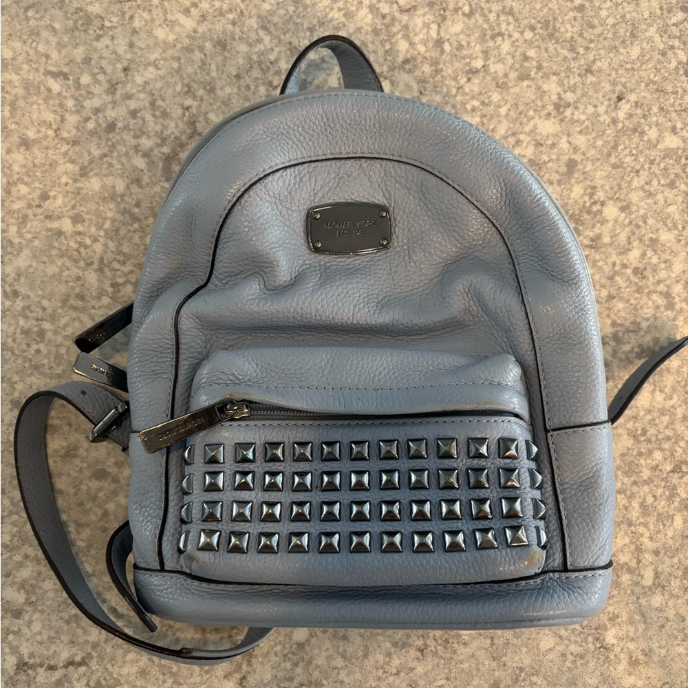 MICHAEL Michael Kors Blue Studded Backpack